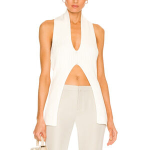 Atoir 'The Alto' Off White Cotton Top Size 4